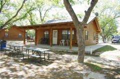 Frio Pecan Farm Log Cabins